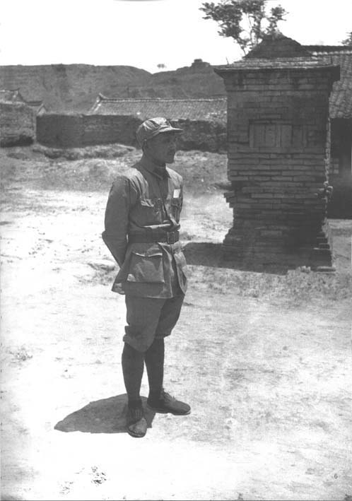 長(zhǎng)征后，鄧小平在陜北。（1936年）