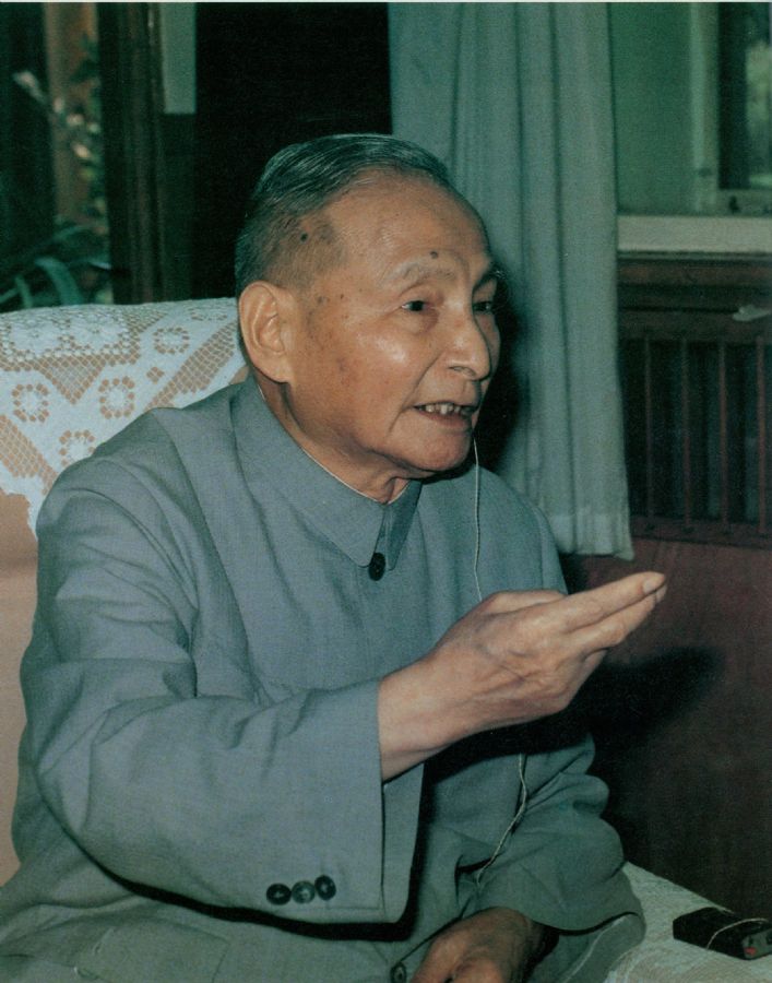 1985年6月3日，陳云在北京。