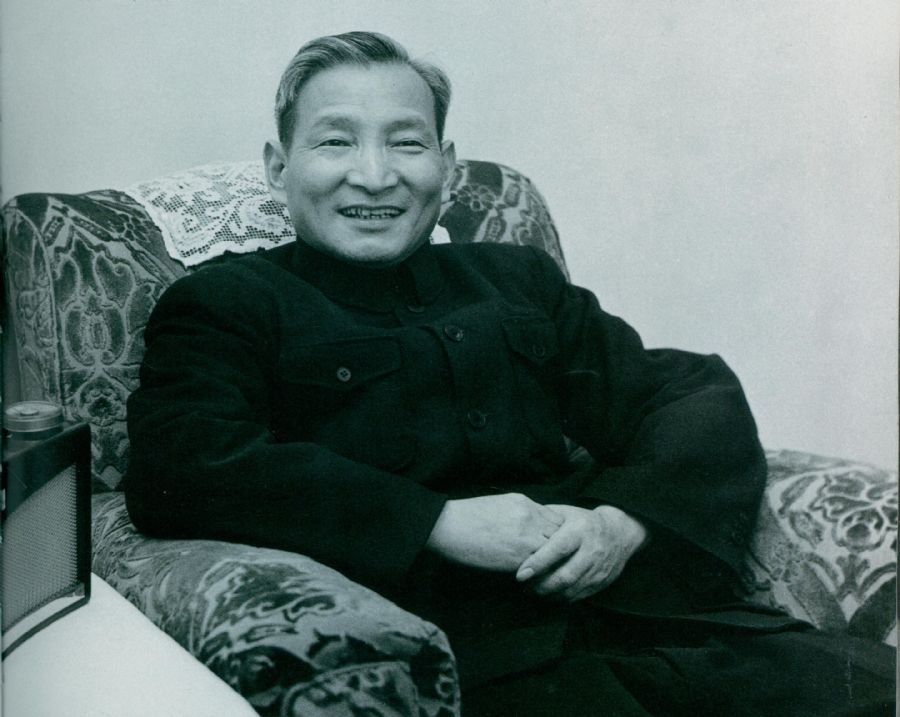 1959年11月22日，陳云在北京北長街住所。