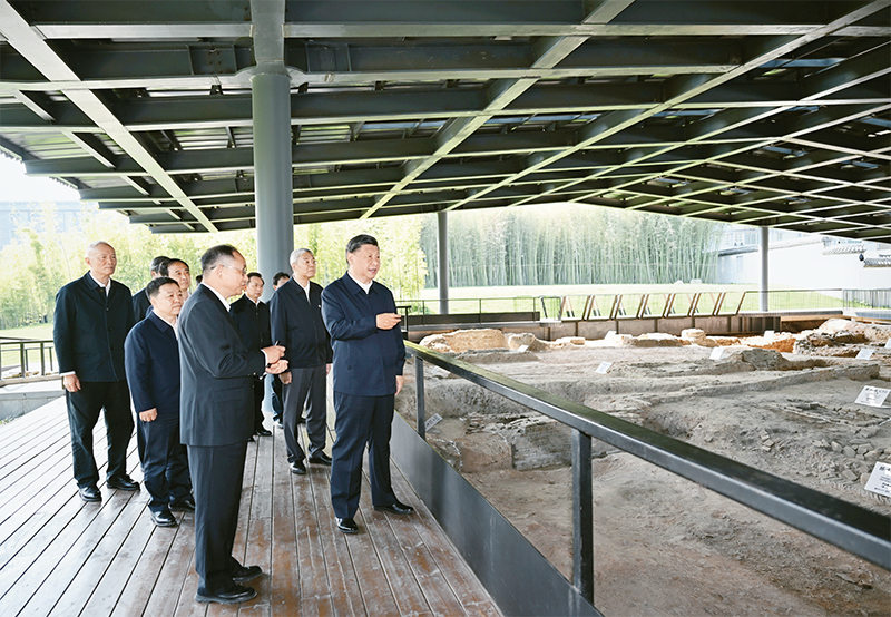 2023��10��10����13�գ��й����뿂��ӛ��������ϯ������܊ί��ϯ��(x��)��ƽ�ڽ����������@��11����������(x��)��ƽ�ھ����(zh��n)�������vʷ�Ļ��օ^(q��)��´�zַ������ ���A��ӛ�� �x�h(hu��n)�Y/�z